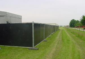 Afzethek met gekleurde blindering