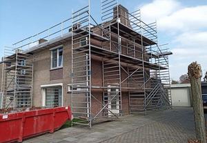 Loopvloer in combinatie met alu. steiger Loopvloer in combinatie met alu. steiger