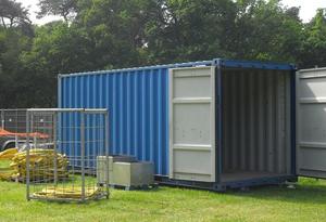 Opslagcontainer 2.45 x 6 meter Opslagcontainer 2.45 x 6 meter