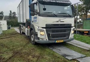 Rijplaat kunststof 1 x 3 meter Rijplaat kunststof 1 x 3 meter