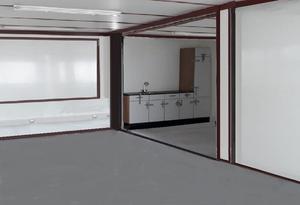 Schakel-unit 6 x 10 meter Schakel-unit 6 x 10 meter