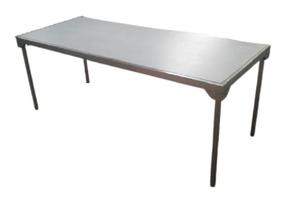 Tafel 80 x 200 cm./RVS Tafel 80 x 200 cm./RVS