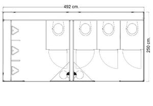 Toiletunit 3-1-3 de luxe Toiletunit 3-1-3 de luxe