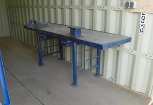 Voorbeeld inrichting werkplaatscontainer
